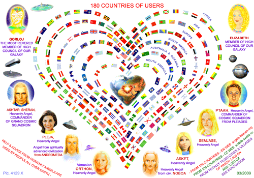 180 countries of users - bound with love